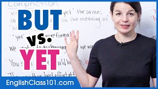 But vs Yet | Learn English Vocabulary