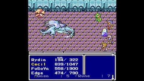 Final Fantasy IV Speedrun - Updated D.Machine Grind