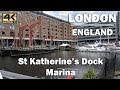 ⁴ᴷ LONDON TOUR | Walking from Tower Hill Station to St Katherine's Dock