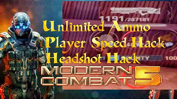 Modern combat 5 HEADSHOT, UNLIMITED AMMO MALESTOM HACK NO ROOT