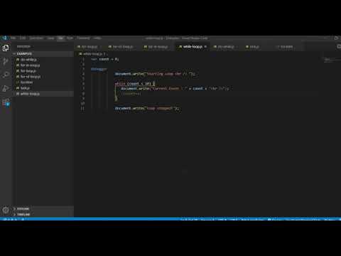 While Loop in JavaScript [ENG] Module 4 Lecture 9 ZE - 214