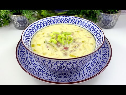 Video: Wie Man Käsecremesuppe Macht