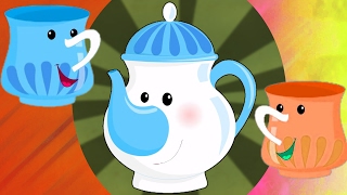 ich bin wenig Teekanne | Reime für Kinder | Kinder Lieder | Poem For Children | I Am A Little Teapot