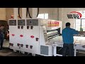YSF-C chain feeding printing slotting machine