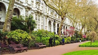 Walking Along the River Thames, London City Centre 4K