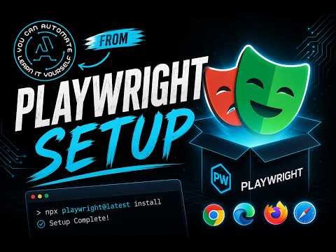 Playwright Automation -  Typescript | Project Setup - Episode 1