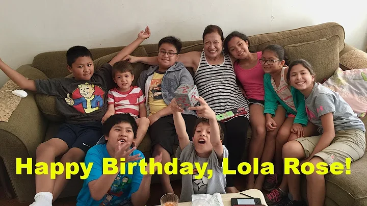 Happy Birthday, Lola Rose!