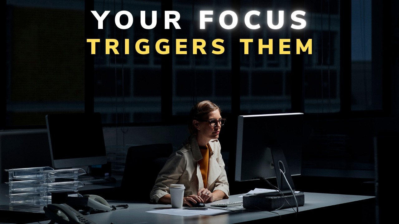 You don’t play small. That’s why they’re trying to punish you.