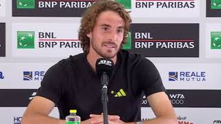 Tennis - Rome 2024 - Stefanos Tsitsipas : "Longer Masters 1000s play major role in player injuries"