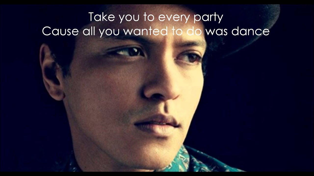 When I Was Your Man Bruno Mars (With Lyrics) - YouTube