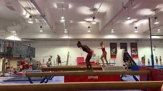 Beam: Side Aerial Split Jump