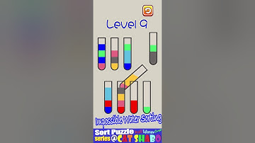 Impossible Water Sorting Level 1 2 3 4 5 6 7 8 9 10 | The Impossible Water Sorting 2D
