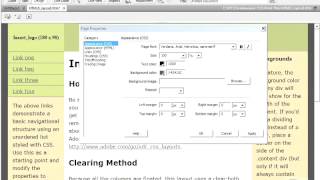 Adobe Dreamweaver CS5 18- Setting Page Properties