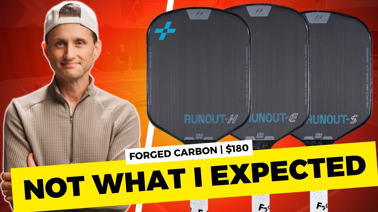 F + B Sports Runout Series Review: Forged Carbon Paddles Under $200