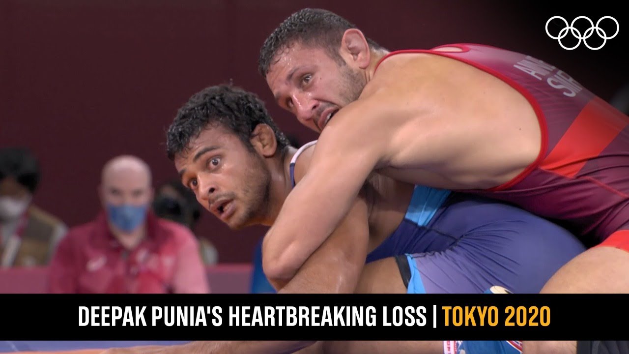 Deepak Punia falls short of bronze! 🥉 | 