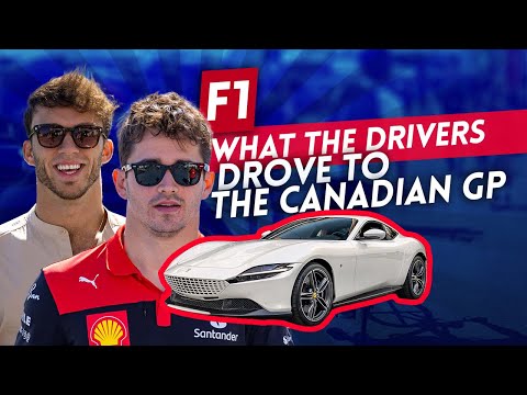 What the drivers drove to the Canadian GP in Montreal