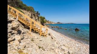 Exclusive luxury villa in Es Cubells directly by the sea with private sea access