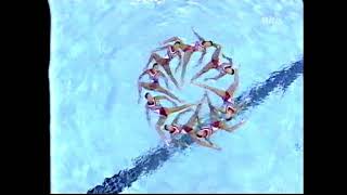 2004 Athens OG Synchro Team Tech(Artistic Swimming) - Japan