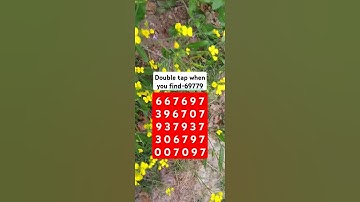 Double tap when you find-69779 #shorts #puzzlegame #brainteaser
