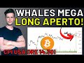 🚨😳 WHALES: MEGA POSIZIONE APERTA!? 😳🚨 MORNING w/CRYPTO: BITCOIN / ALTCOINS [time sensitive]