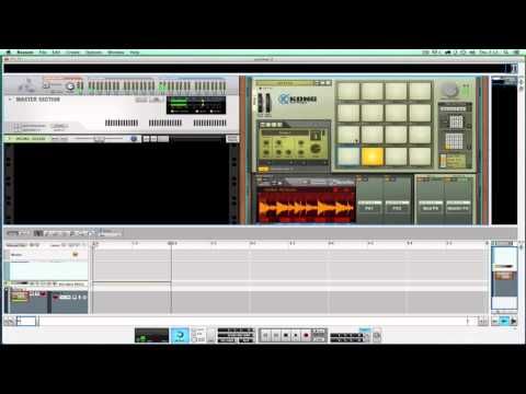 Reason KONG MPC Style Loop Chopping Tutorial