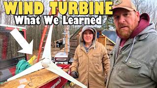 Off-Grid Wind Turbine – 2-Month Update! What We Fixed & Learned