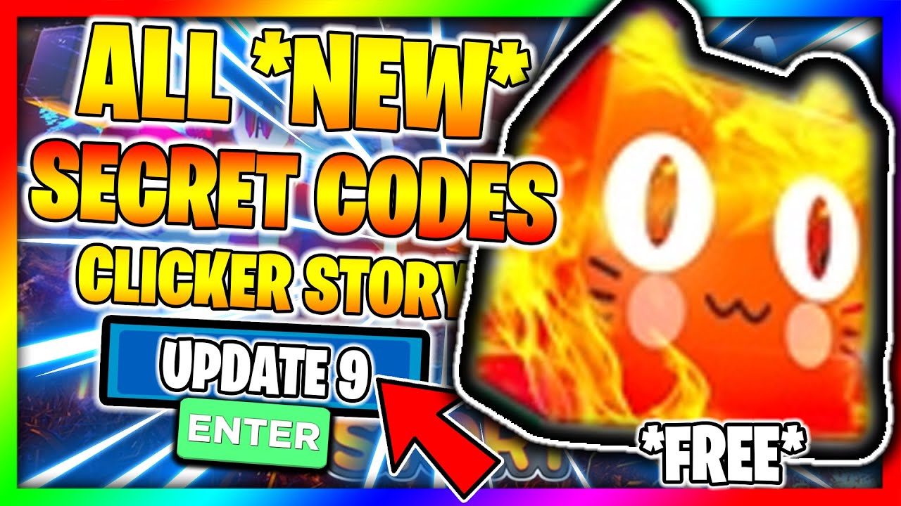 All New Secret Working Codes Update 9 Roblox Clicker Story Youtube - update 9 clicker game prototype roblox
