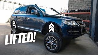 HOW HIGH? V10 Touareg Body Lift Kit!