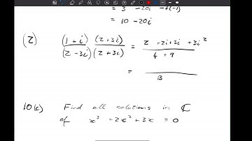 Video tutorial. Week of 24 October. Ex 6 1 p300 various