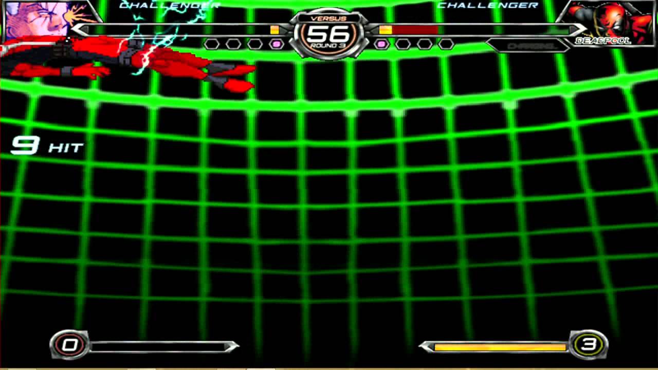 zak56789/Krud MUGEN: Cable VS Deadpool