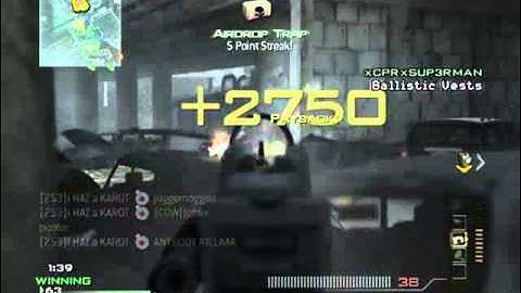 CoD MW3: Sick Quad Semtex Kill on Interchange!