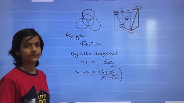 Limiting radius ratio / comparison of size of voids