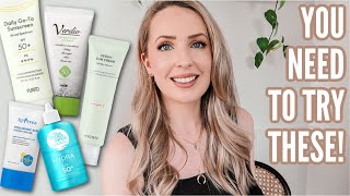Six *INCREDIBLE* Sunscreens // No White Cast, Hydrating, Cosmetically Elegant (Australian & Asian)