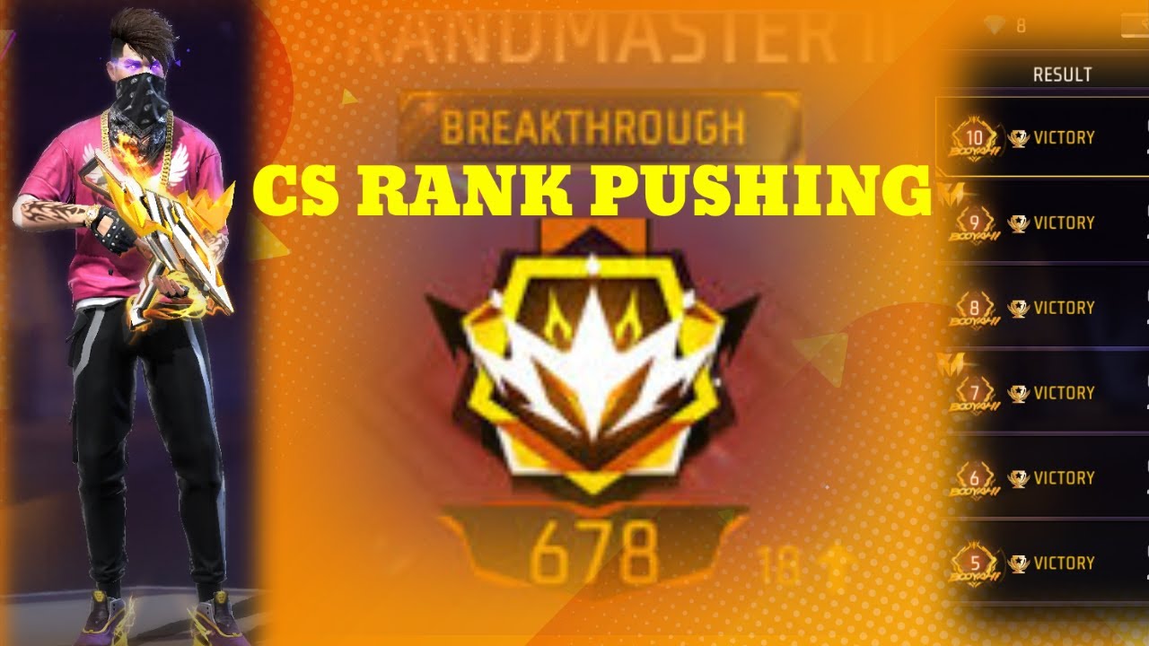 Grandmaster Live Rank Push Free Fire Telugu -Yogi Is Live - Telugu ...