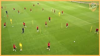 Middlesbrough F.C. - Great passing drill - 2 variations