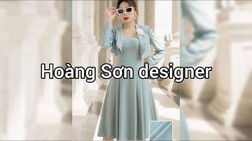 Dạy cắt may | hướng dẫn cách cắt set váy cúp ngực và áo vest lửng | Hoàng Son designer