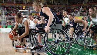 Wheelchair Basketball | Germany v U.S.A | Women’s Gold medal match | Rio 2016 Paralympic Games screenshot 5