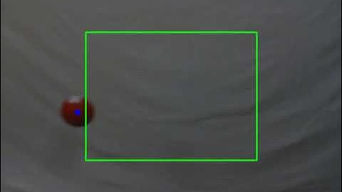 Pan Tilt camera tracking Red Ball