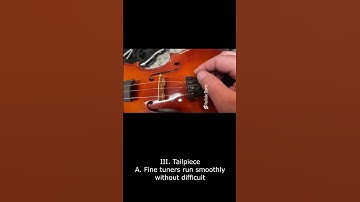 III.-A. Checking String Instruments for Playability #violin #strings #repair #pegs