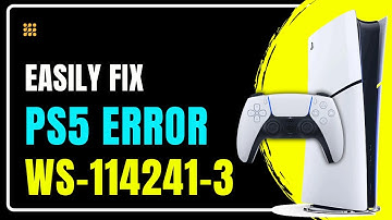 How to FIX PS5 Error WS-114241-3 | PlayStation Network Issues? Fix WS-114241-3 on PS5 Now!