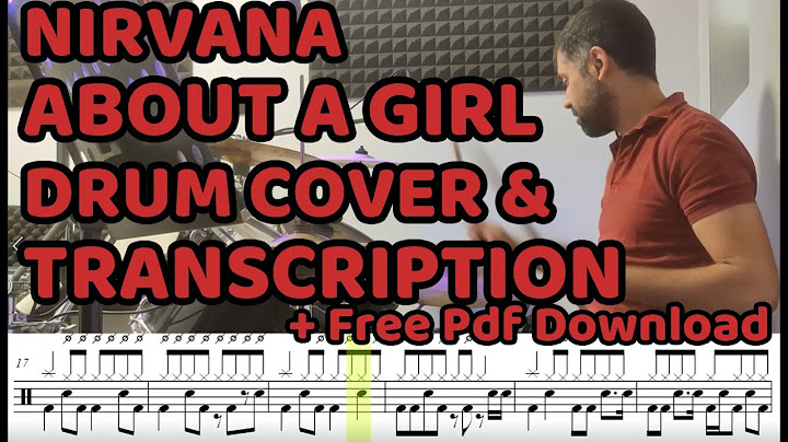 About a Girl Drums version - Drums performance video thumbnail