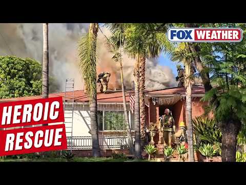🚒 🚓 HEROES: Police Officers And Firefighters Heroically Rushed Into A Burning Nursing Home