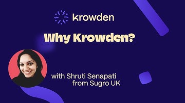 Interview with Shruti on why Sugro UK has chosen Krowden for their 1on1 meetings events