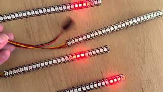 Larson scanners aka Cylon eyes (custom length/speed)
