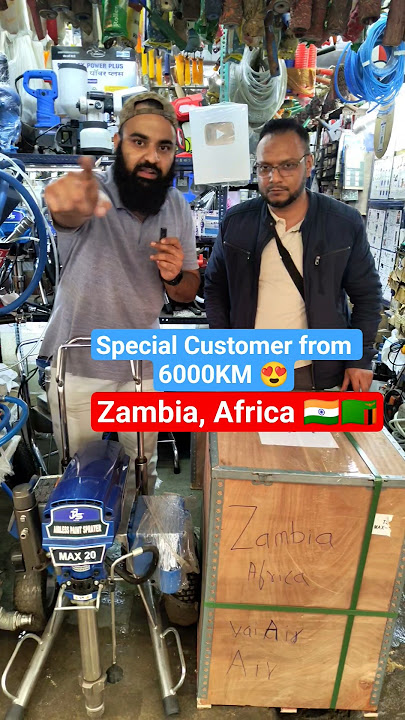  918779192919 /  919167528552 #airlesssprayer #wallputtykaisekare #india #africa