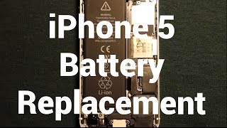 iPhone 5 Battery Replacement How To Change