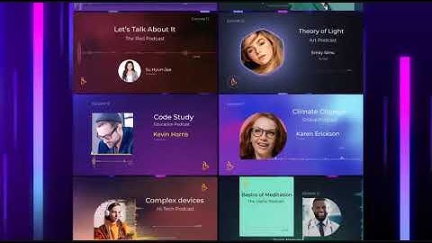 Podcast Visualizer for After Effects and Premiere Pro