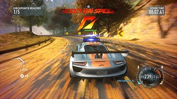 Need For Speed The Run Gameplay Walkthrough : Chapter 9 State Forest [ Porsche 918 RSR ]