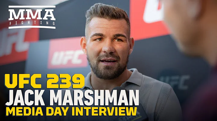 Jack Marshman Thinks Being Big Underdog At UFC 239...