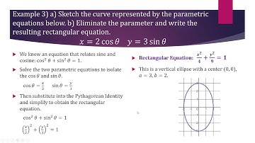 10.6 Parametric Equations
